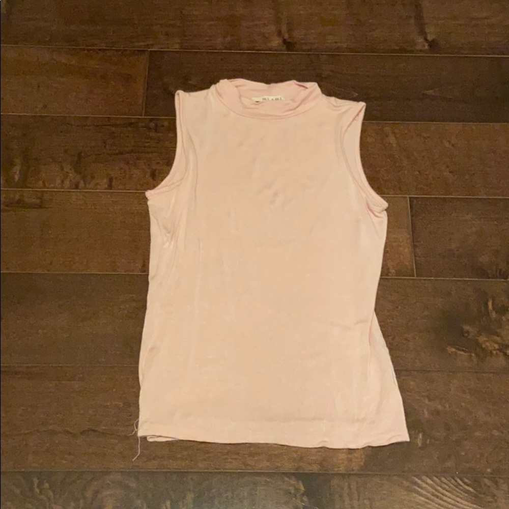 Baby pink tank top